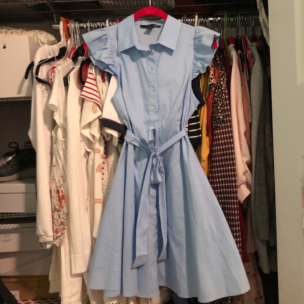 Button down dress